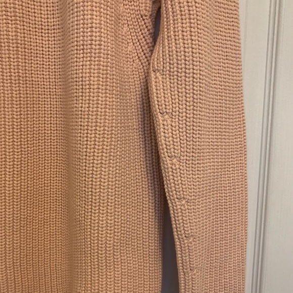 ACNE STUDIOS Katan Heavy Rib Knit Pale Dusty Pink Size Large - Picture 11 of 16
